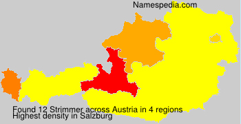 Surname Strimmer in Austria Surname Strimmer in Austria
