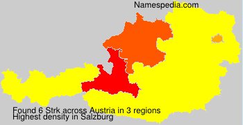 Surname Strk in Austria Surname Strk in Austria