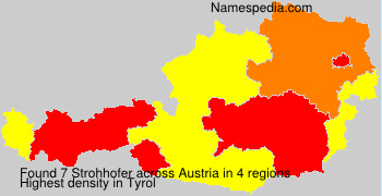 Surname Strohhofer in Austria Surname Strohhofer in Austria