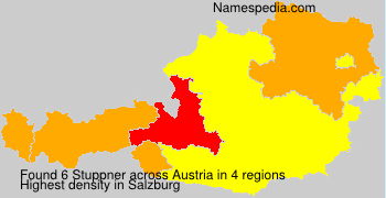 Surname Stuppner in Austria Surname Stuppner in Austria