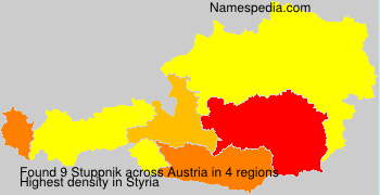 Surname Stuppnik in Austria Surname Stuppnik in Austria