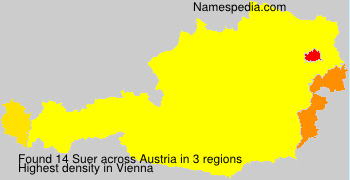 Surname Suer in Austria Surname Suer in Austria