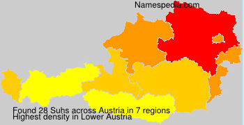 Surname Suhs in Austria Surname Suhs in Austria