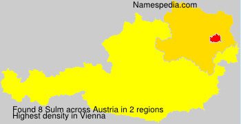 Surname Sulm in Austria Surname Sulm in Austria
