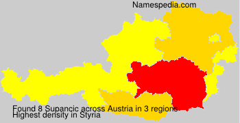 Surname Supancic in Austria Surname Supancic in Austria