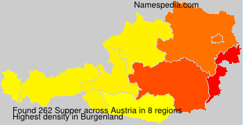 Surname Supper in Austria Surname Supper in Austria