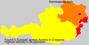 Surname Suskopf in Austria Surname Suskopf in Austria