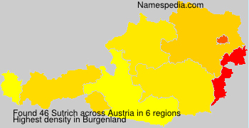 Surname Sutrich in Austria Surname Sutrich in Austria