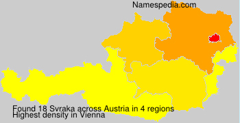 Surname Svraka in Austria Surname Svraka in Austria