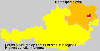 Surname Szafraniec in Austria Surname Szafraniec in Austria