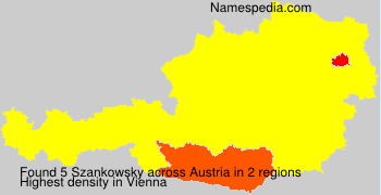 Surname Szankowsky in Austria Surname Szankowsky in Austria