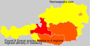 Surname Szecsi in Austria Surname Szecsi in Austria