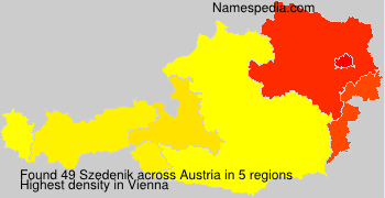 Surname Szedenik in Austria Surname Szedenik in Austria
