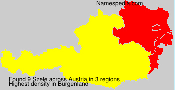 Surname Szele in Austria Surname Szele in Austria