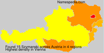 Surname Szymanski in Austria Surname Szymanski in Austria
