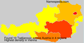 Surname Tadijanovic in Austria Surname Tadijanovic in Austria