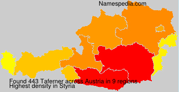 Surname Taferner in Austria Surname Taferner in Austria