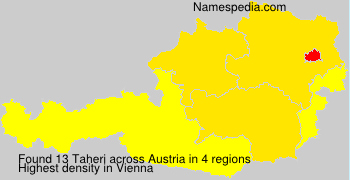 Surname Taheri in Austria Surname Taheri in Austria