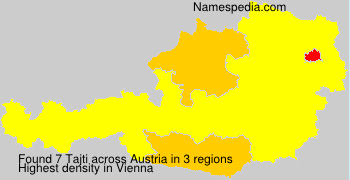 Surname Tajti in Austria Surname Tajti in Austria