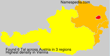 Surname Tal in Austria Surname Tal in Austria