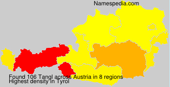 Surname Tangl in Austria Surname Tangl in Austria