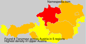 Surname Tanzmayr in Austria Surname Tanzmayr in Austria