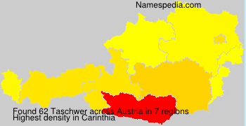 Surname Taschwer in Austria Surname Taschwer in Austria