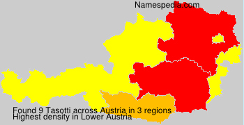 Surname Tasotti in Austria Surname Tasotti in Austria