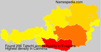 Surname Tatschl in Austria Surname Tatschl in Austria