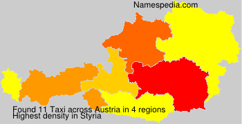 Surname Taxi in Austria Surname Taxi in Austria