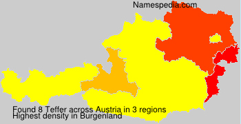 Surname Teffer in Austria Surname Teffer in Austria
