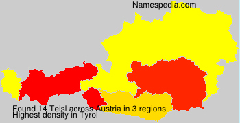 Surname Teisl in Austria Surname Teisl in Austria