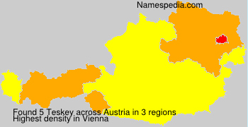 Surname Teskey in Austria Surname Teskey in Austria