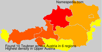 Surname Teubner in Austria Surname Teubner in Austria