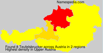 Surname Teufelsbrucker in Austria Surname Teufelsbrucker in Austria