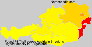 Surname Thell in Austria Surname Thell in Austria