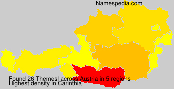 Surname Themesl in Austria Surname Themesl in Austria