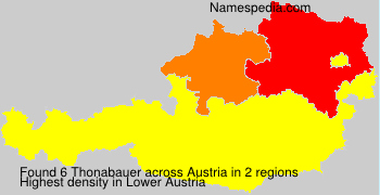 Surname Thonabauer in Austria Surname Thonabauer in Austria