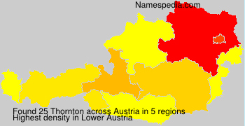 Surname Thornton in Austria Surname Thornton in Austria