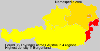 Surname Thyringer in Austria Surname Thyringer in Austria