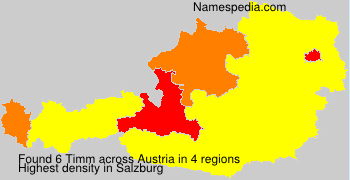 Surname Timm in Austria Surname Timm in Austria