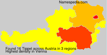Surname Tippel in Austria Surname Tippel in Austria