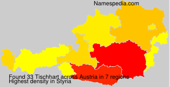 Surname Tischhart in Austria Surname Tischhart in Austria