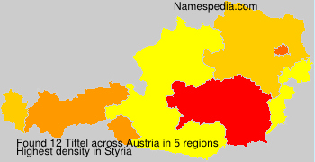 Surname Tittel in Austria Surname Tittel in Austria