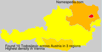 Surname Todosijevic in Austria Surname Todosijevic in Austria