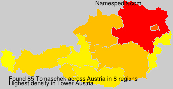 Surname Tomaschek in Austria Surname Tomaschek in Austria