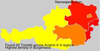 Surname Tomsits in Austria Surname Tomsits in Austria