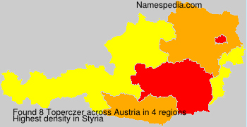 Surname Toperczer in Austria Surname Toperczer in Austria