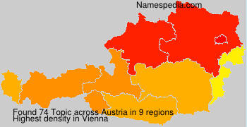 Surname Topic in Austria Surname Topic in Austria