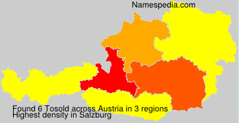 Surname Tosold in Austria Surname Tosold in Austria